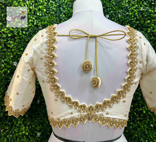 customize handwork Blouse