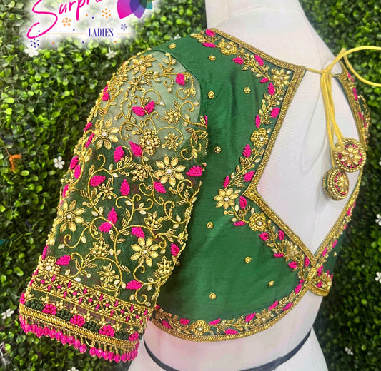 customize handwork Blouse