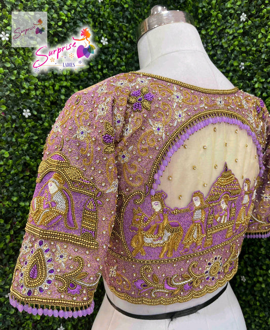 customize handwork Blouse