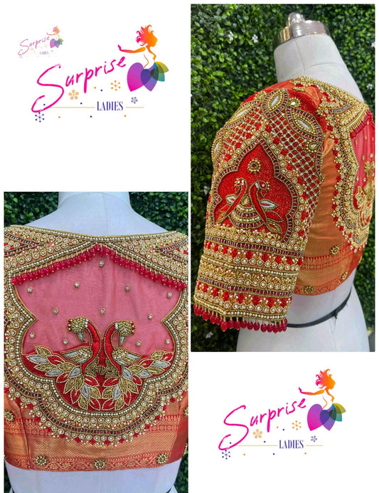 customize handwork Blouse
