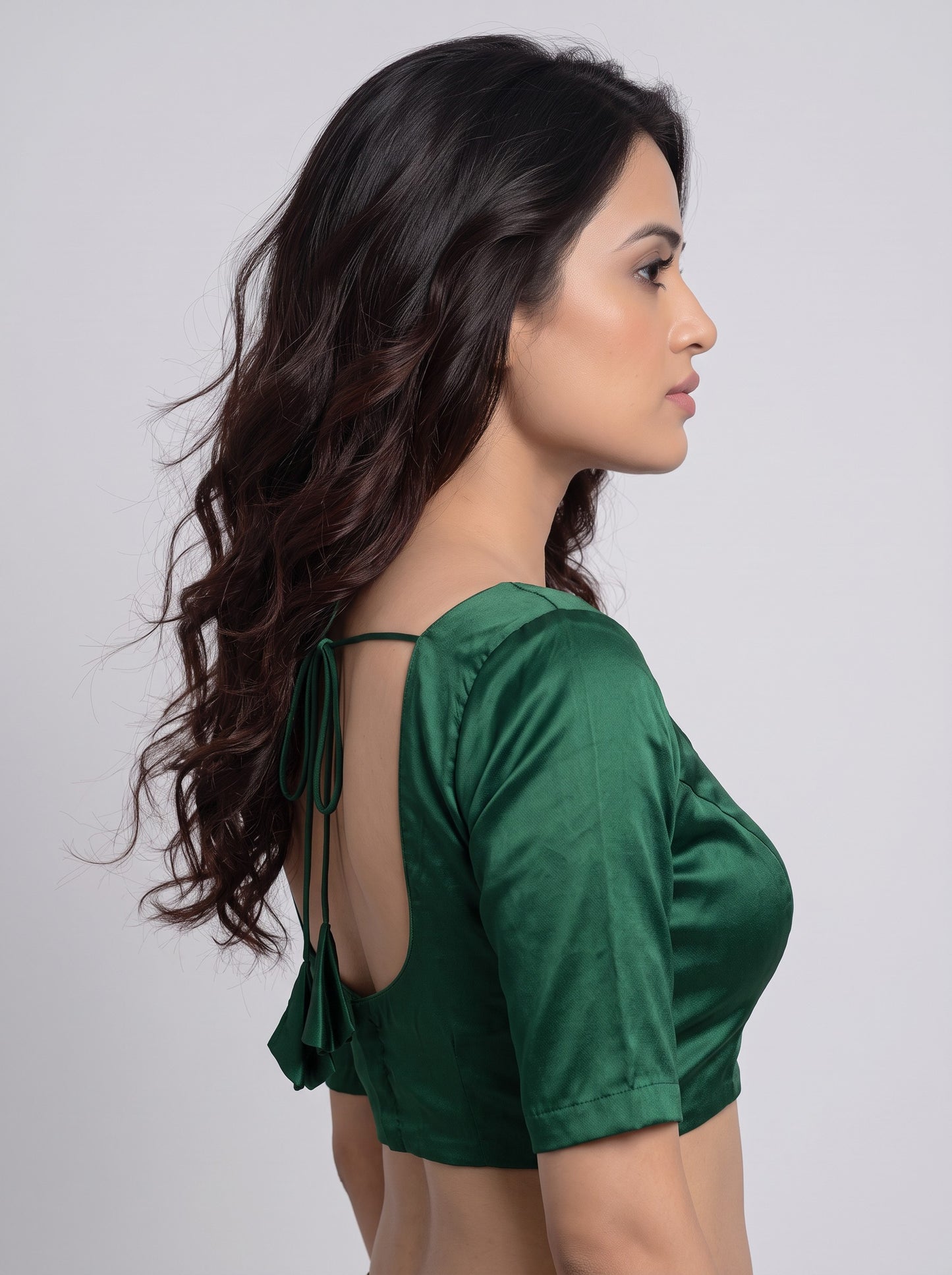 READY MADE MADUBALA BLOUSE (GREEN)