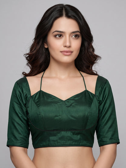 READY MADE MADUBALA BLOUSE (GREEN)