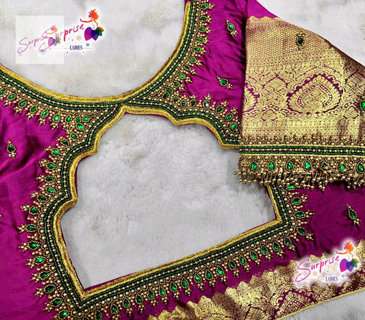 customize handwork Blouse