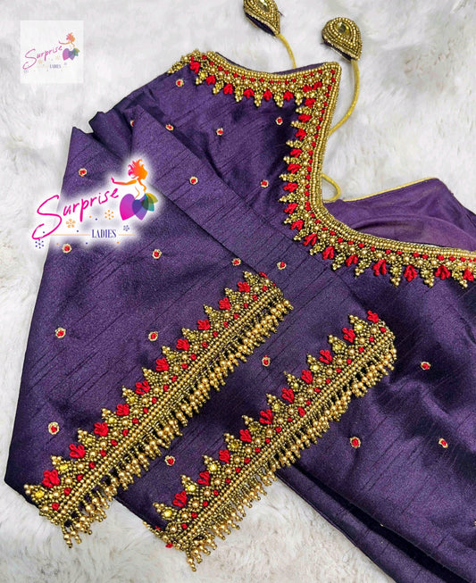 customize handwork Blouse