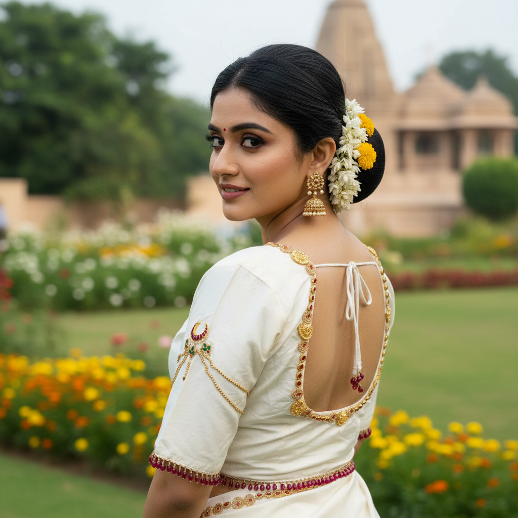 Premium Jewellery  handwork Blouse  36 size Standard