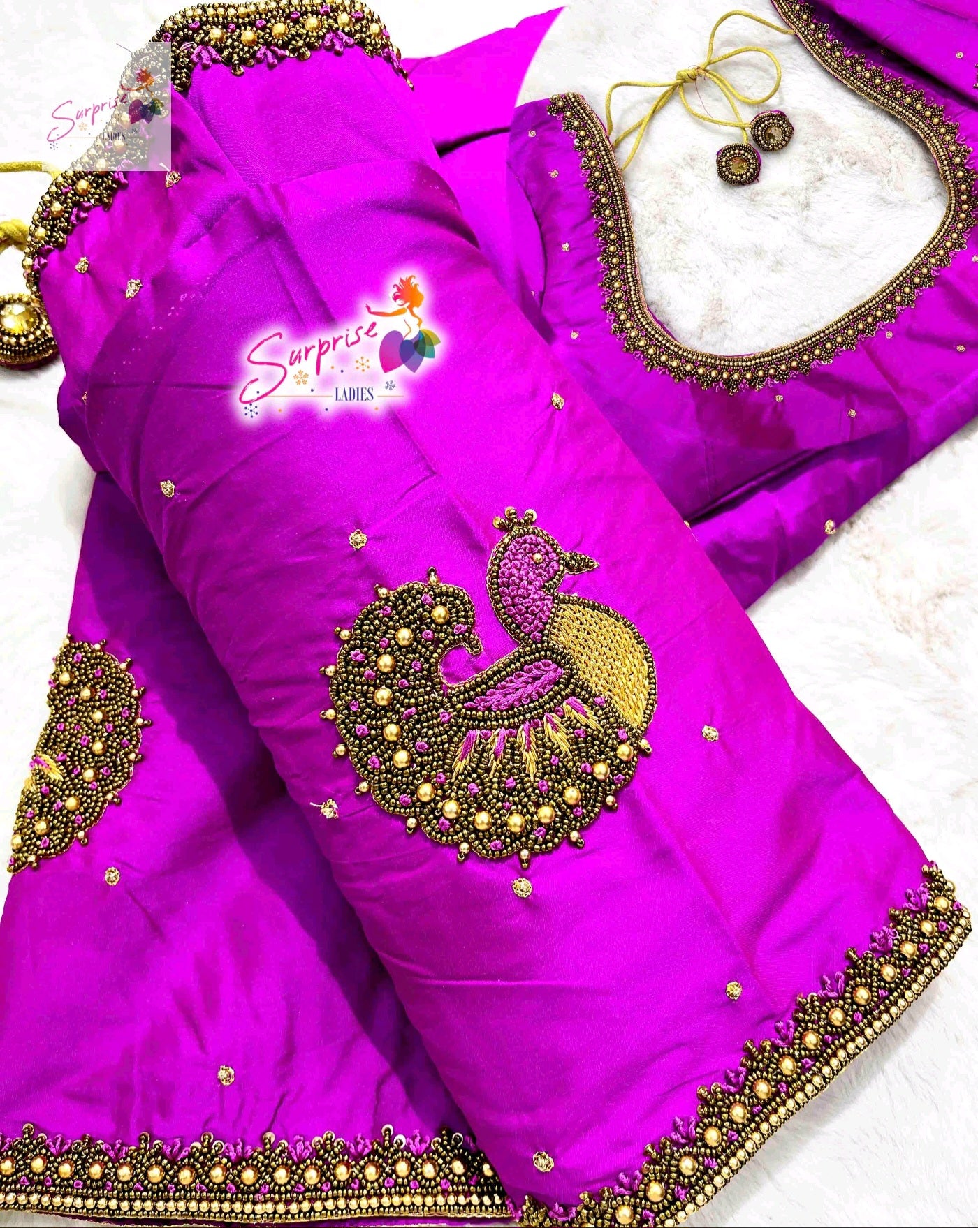 customize handwork Blouse