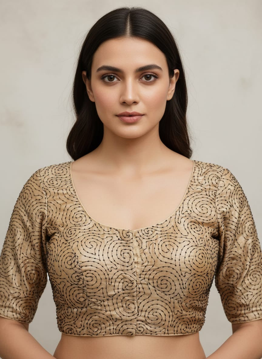 FANCY KATDANA WORK BLOUSE