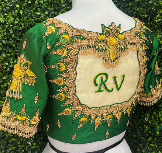 customize handwork Blouse