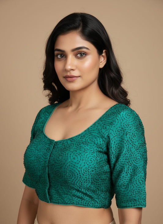 FANCY KATDANA WORK BLOUSE