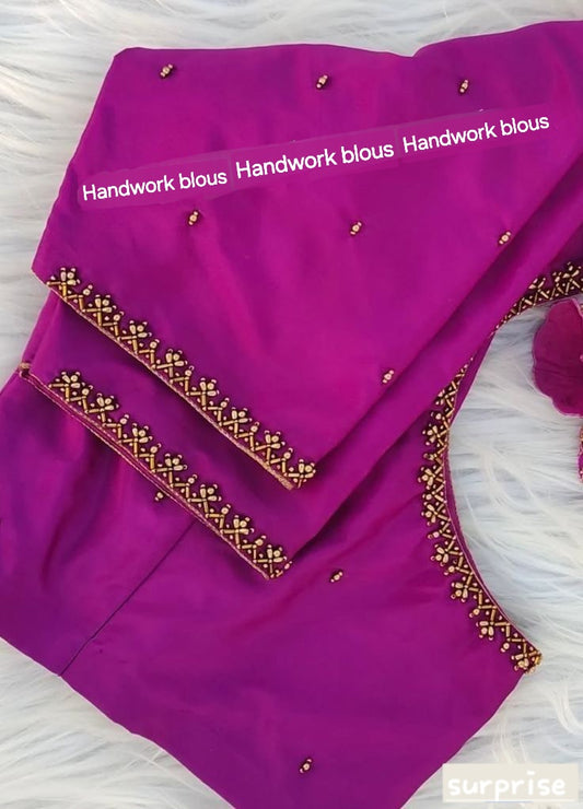customize handwork Blouse