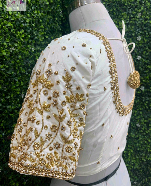 customize handwork Blouse