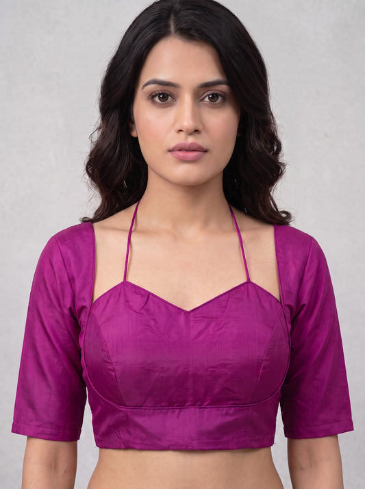 READY MADE MADUBALA BLOUSE (MAJENTA)