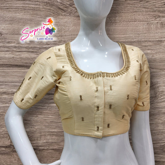 Machine work blouse