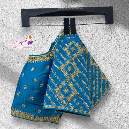Madhubala Machine work designer Readymade blouse