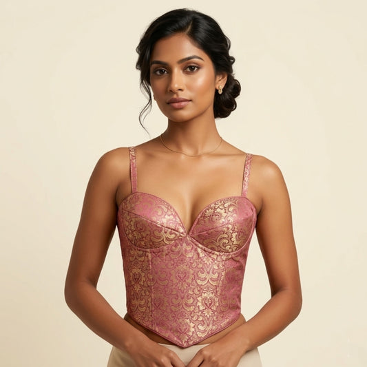Banarasi Corset blouse
