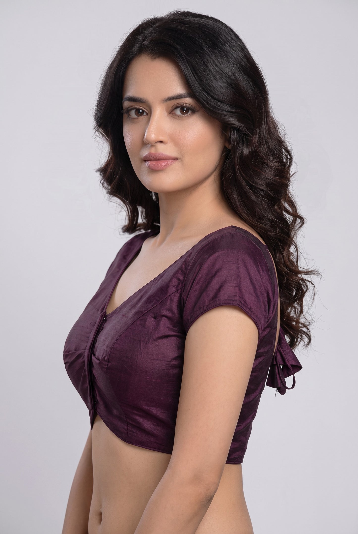 Plain blouse