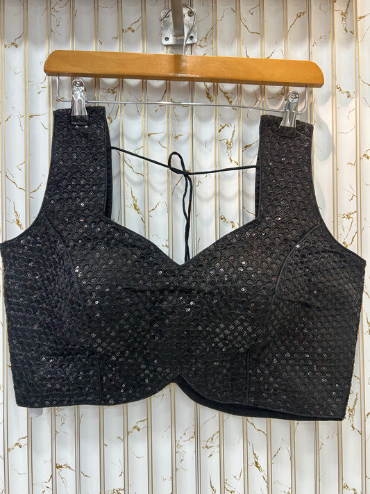 Fancy blouse black color
