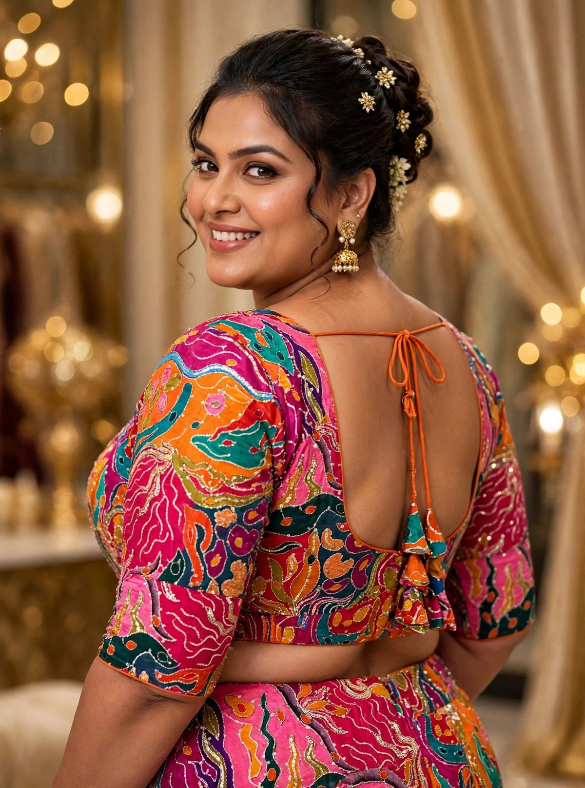 Banaras clothe blouse