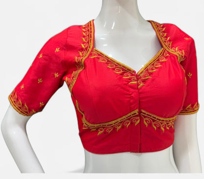 Madhubala Machine work designer Readymade blouse