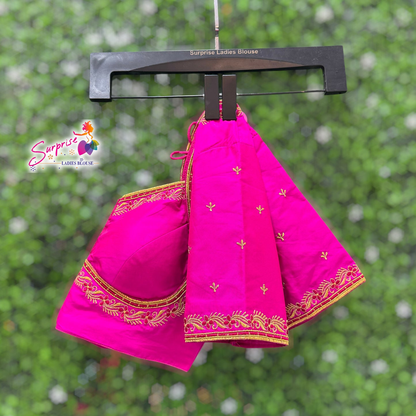 Madhubala Machine work designer Readymade blouse