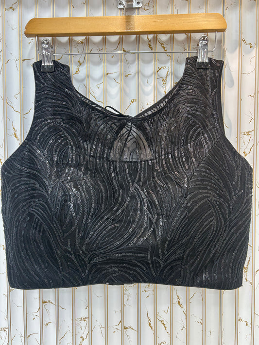 Fancy blouse black color
