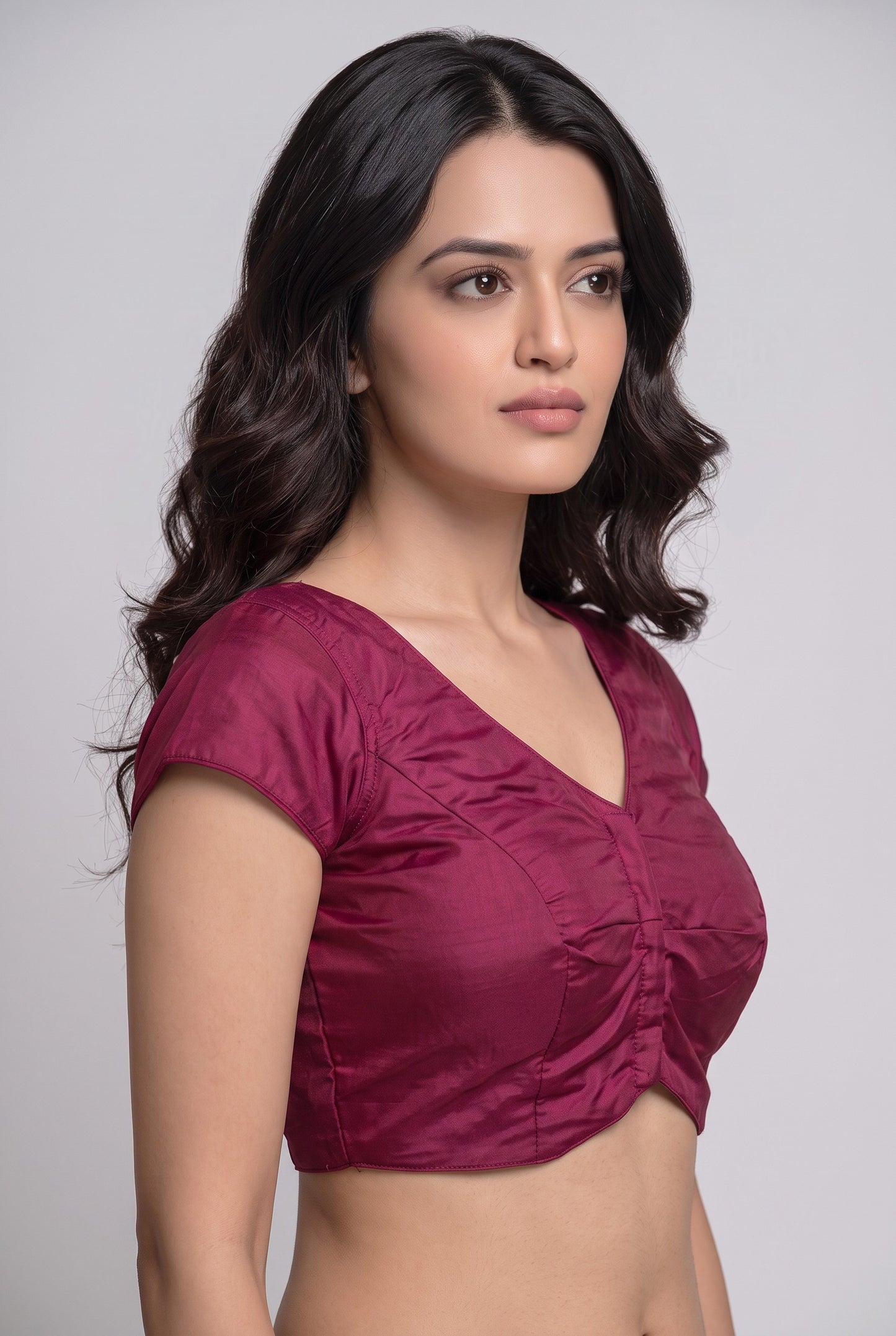 Plain blouse