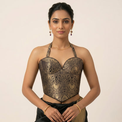 Banarasi Corset blouse