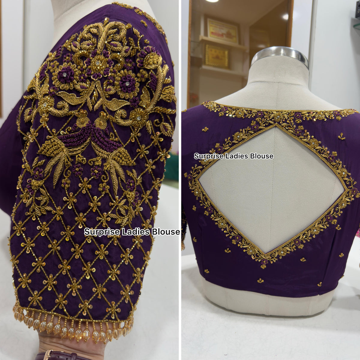 Designer handwork Ari work blouse