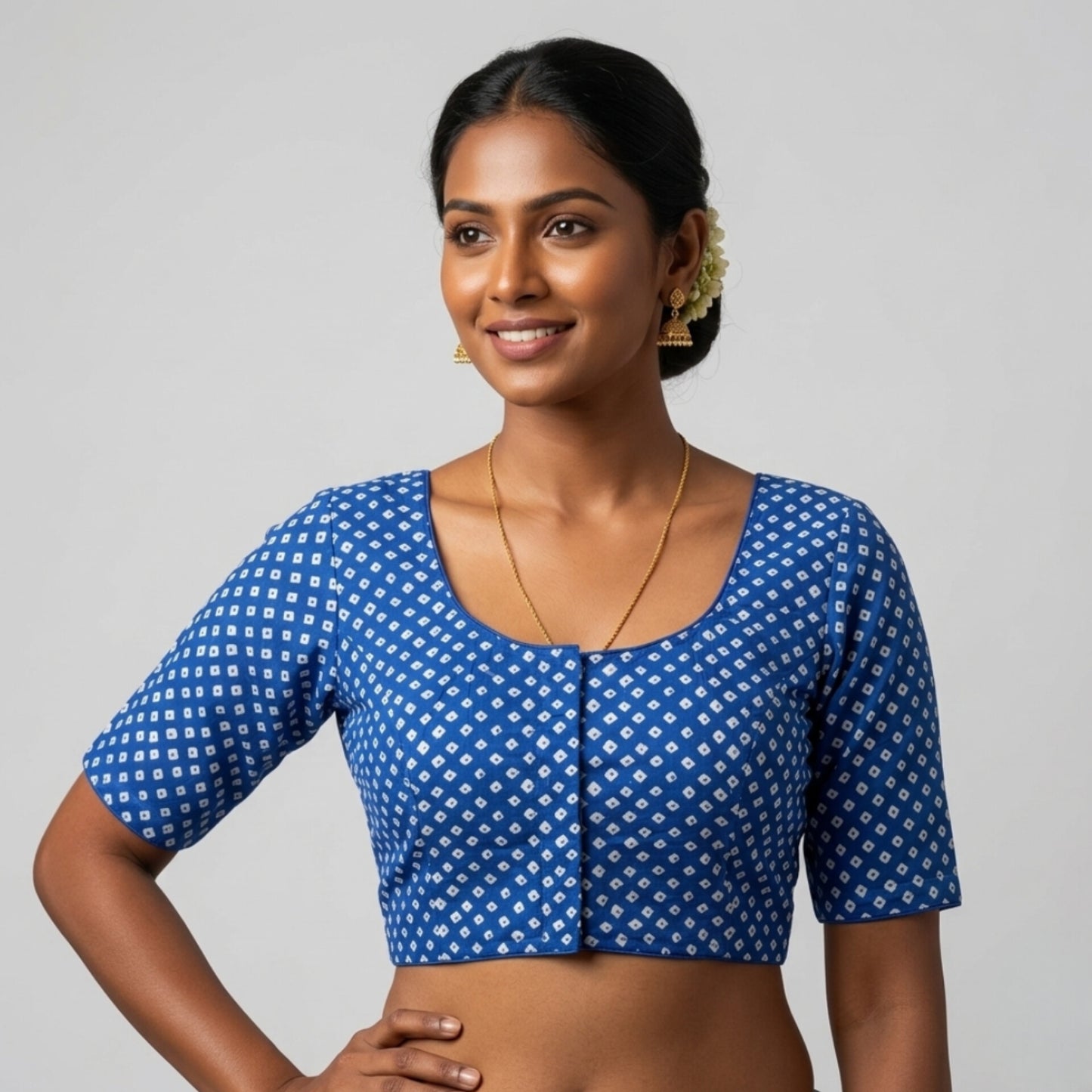 Pure Cotton Silk Blouse