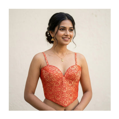 Banarasi Corset blouse