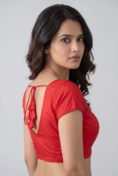 Plain blouse