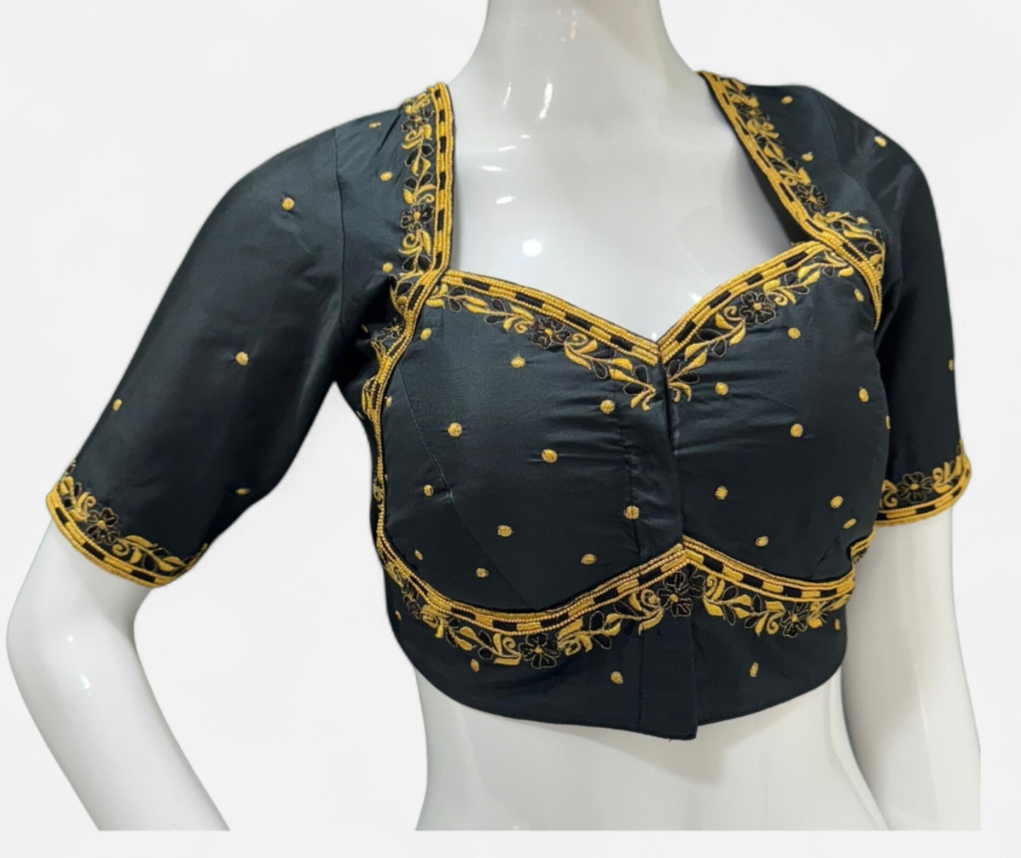Madhubala Machine work designer Readymade blouse