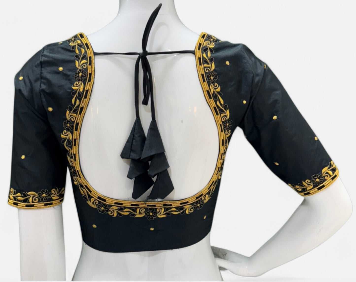 Madhubala Machine work designer Readymade blouse