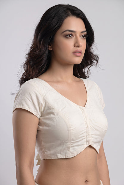 Plain blouse