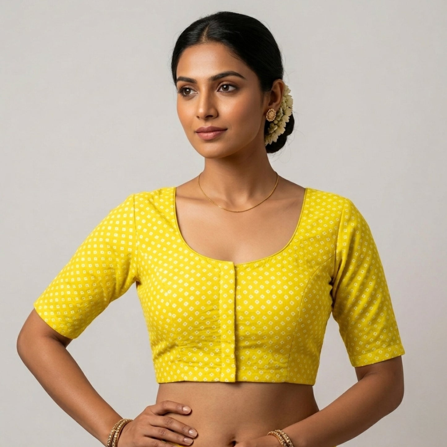 Pure Cotton Silk Blouse