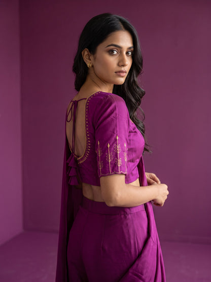 Machine work designer Readymade blouse